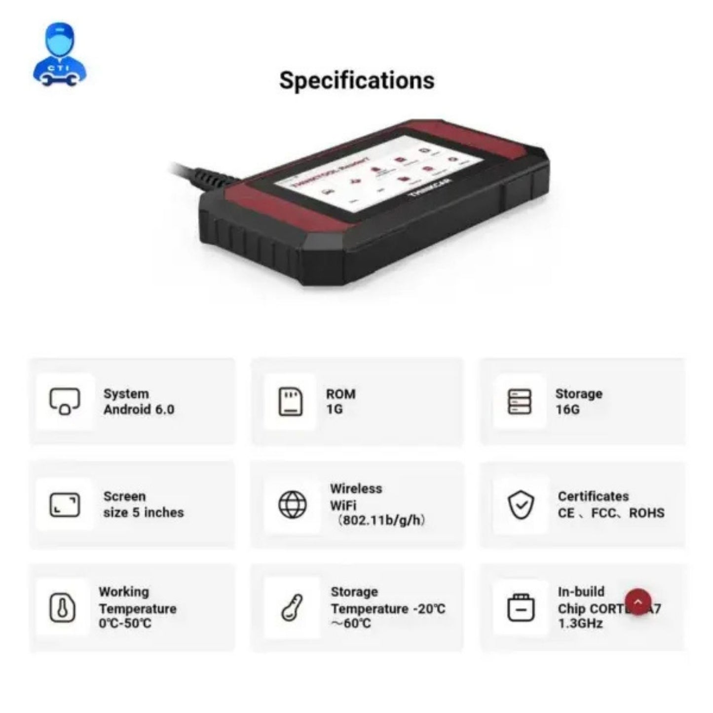 Thinkar Thinktool Reader Smartscan OBD scanner