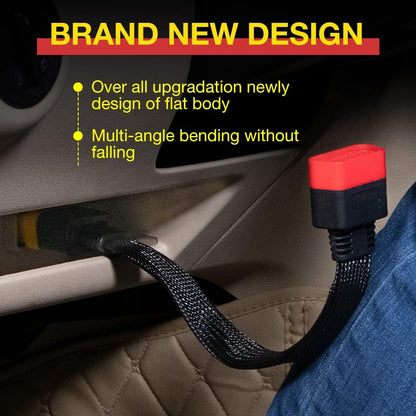 OBD 16 Pin Male to  female cable